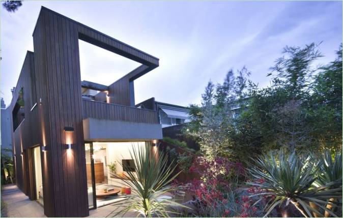 Fantastisk Fitzroy House - design af Techne Architects, Fitzroy, Victoria, Australien - udvendigt