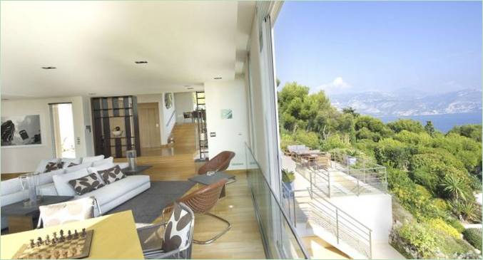 Interiør af Cap Ferrat Villa