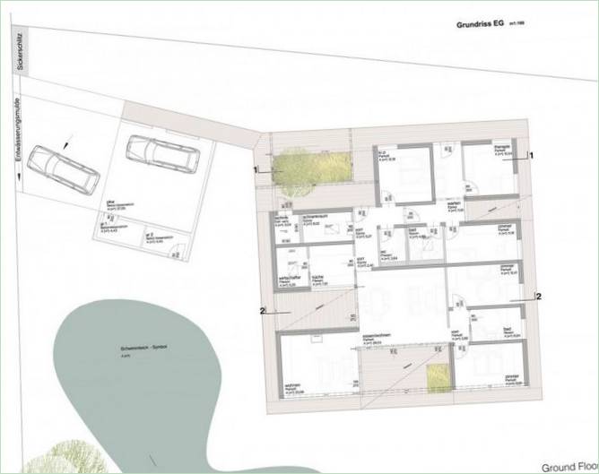 Hus G til kørestolsbrugere af Dietger Wissounig Arhitekten, Klagenfurt, Østrig
