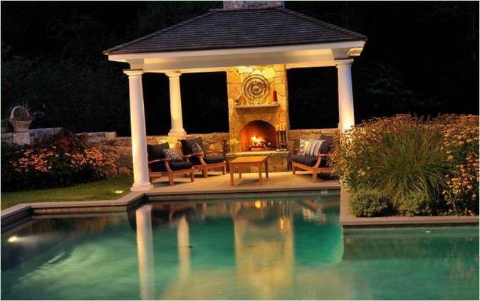 Pergola til swimmingpool