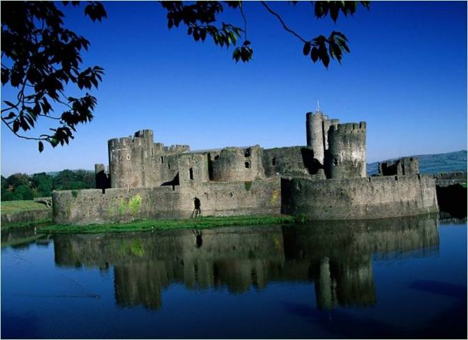 Caerphilly Castle, Det Forenede Kongerige