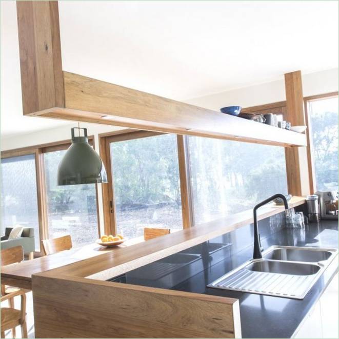 Interiør af et hus i Australien