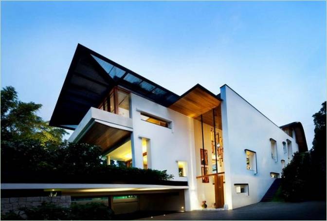 Dalvey Road husdesign i Singapore