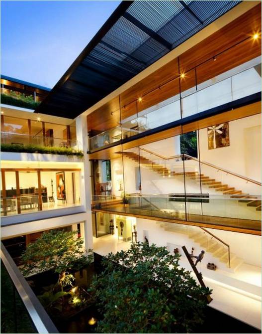 Dalvey Road husdesign i Singapore