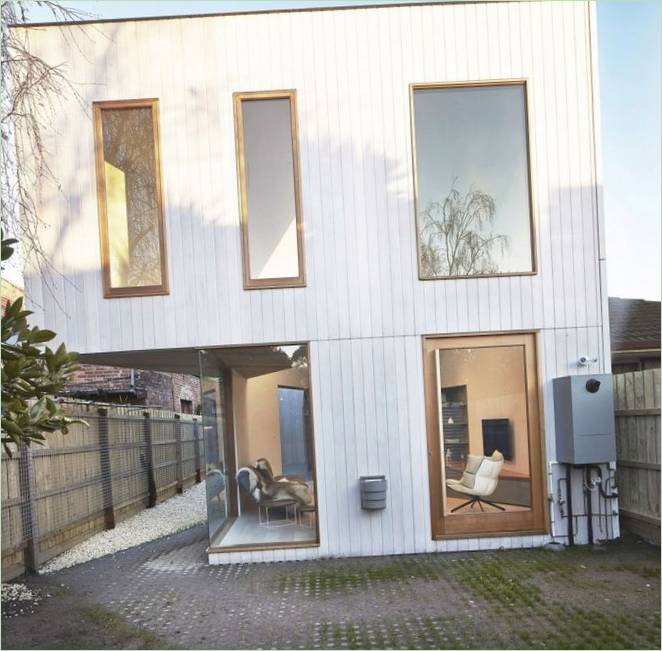 Det udvendige af Bow House Mansion
