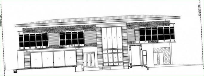 Privat bolig Zeta House skematisk diagram fra 29 design