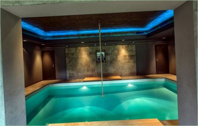 Indretning af en wellness-villa i Holland