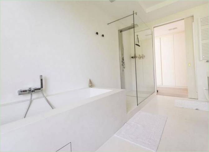 Et fantastisk design af en duplex villa