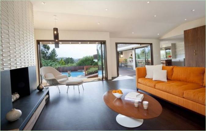 Interiør af Moraga Residence i Californien