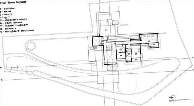 LIJO RENY arkitekter Running Wall Residence