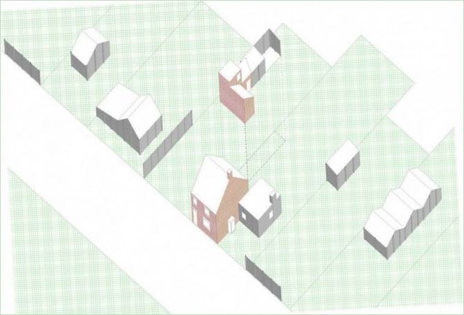 Projekt af et hus House H i Belgien