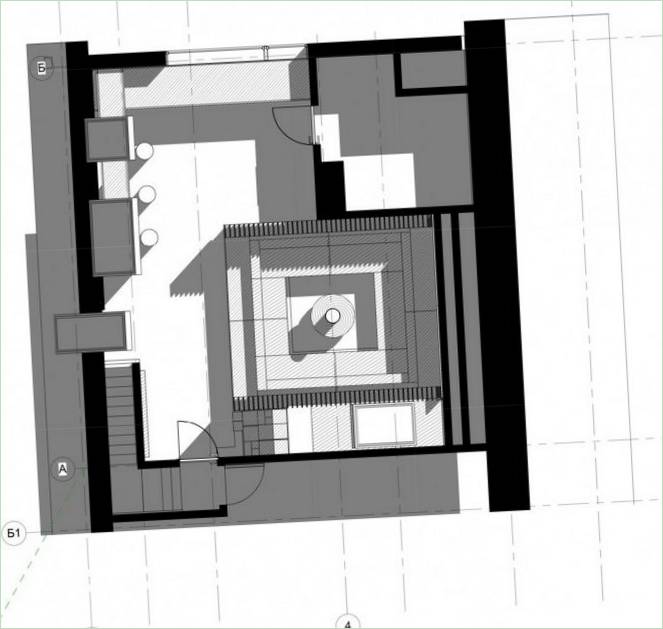 Grundplan af huset