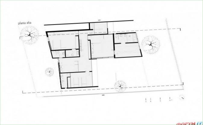 Projekt af sommerhuset Casa Valna