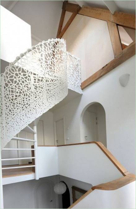 Designet af det renoverede hus N