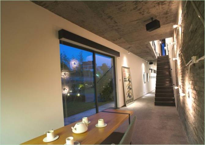 Spisestuen på Tapered House