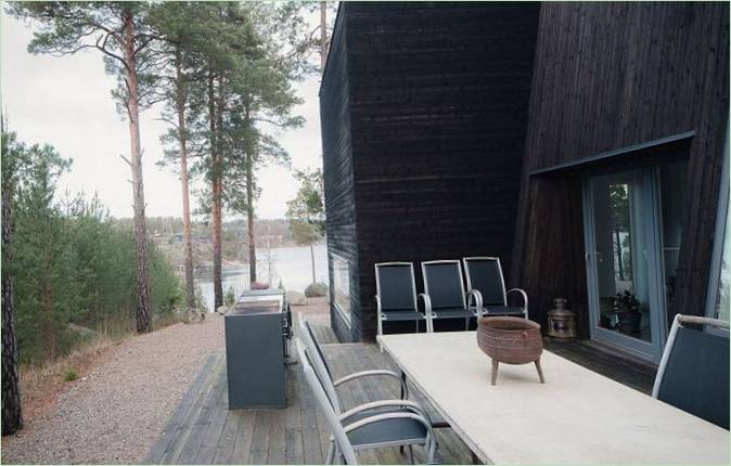 Udendørs grillplads
