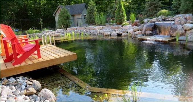 Dekoration af swimmingpools i økodesign