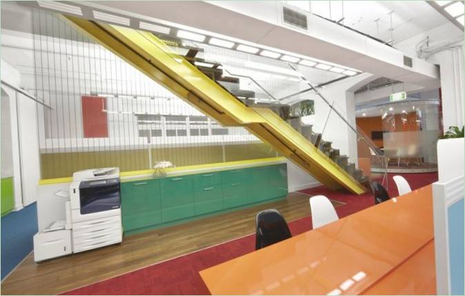 Design af renoveringen af Red Rock-bygningen