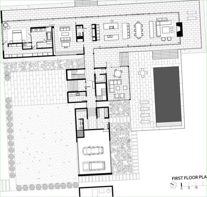 Easton landhus skematisk plan