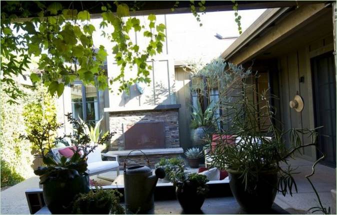 Californian-inspirerede træbeklædninger på huset