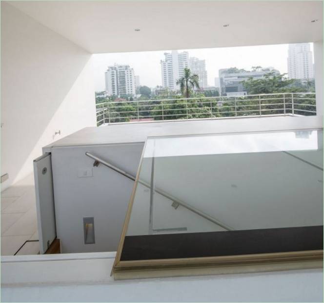 Det indre af Villa Sukhumvit i Thailand