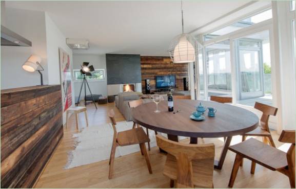 Spiseplads i Nussberg Penthouse