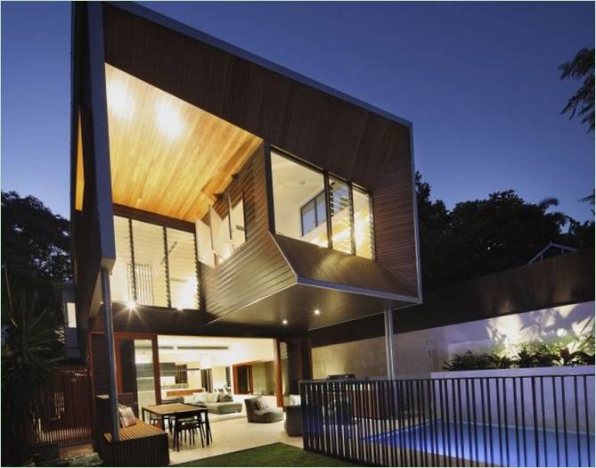 Moderne sommerhusdesign i Brisbane