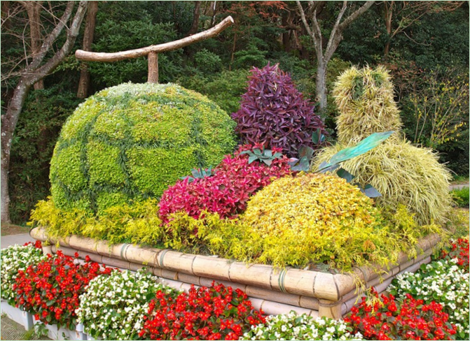 En symfoni af mennesker og natur i Hamamatsu Park Udstilling