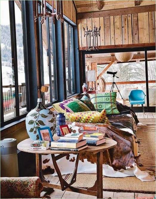 Design af hytter i Alperne af Lionel Jadot