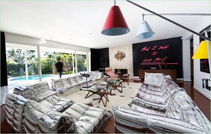 Indretning af et sommerhus i Californien