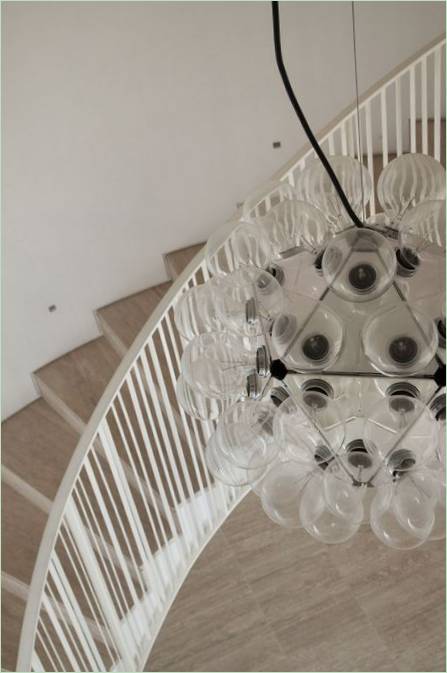 Trappen i et landsted i Brasilien