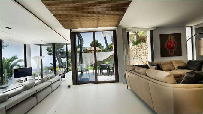 Villa med fantastisk panoramaudsigt over havet