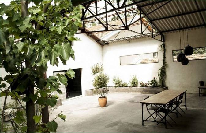 Udendørs terrasse