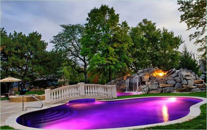 Dekoration af swimmingpools