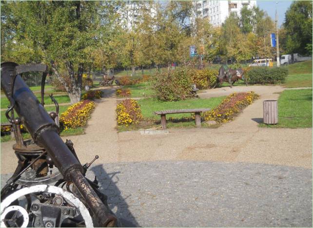 Skulptur i Zodiac Signs Park