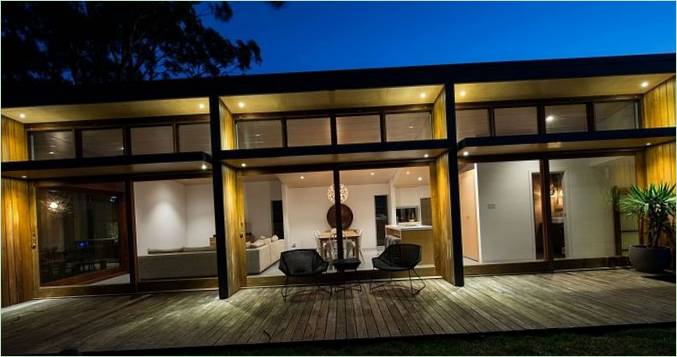Moderne sommerhusdesign af Bourne Blue Architecture