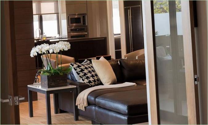Designprojekt for Wallace Ridge Cottage i Californien