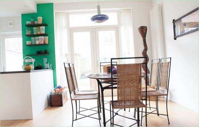 Indretning af spiseplads