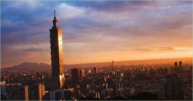 Skyskrabere med en fantastisk udsigt - Taipei 101 Skyskrabere med en fantastisk udsigt - Taipei 101