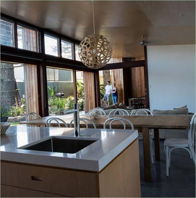 Moderne sommerhusdesign af Bourne Blue Architecture