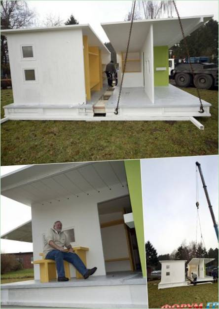 Projekt om et budgetbolig fra The Wall AG