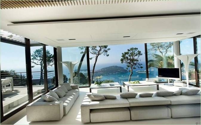Villa med fantastisk panoramaudsigt over havet