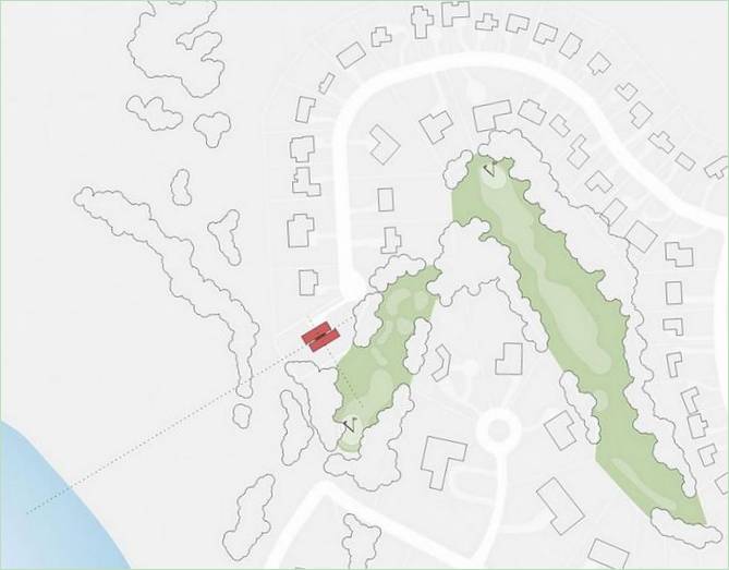 Placering på et landskabskort