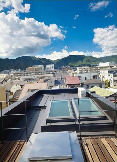 Et smalt hus i Japan