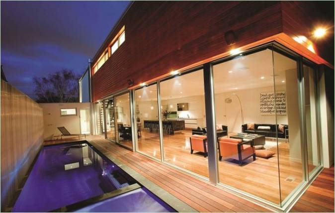 Moderne poolterrasser - Foto 29
