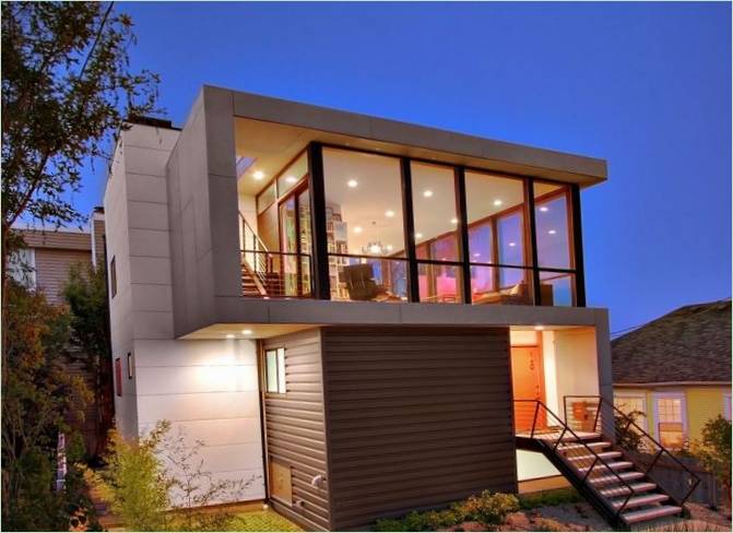 Design af et landhus i Seattle