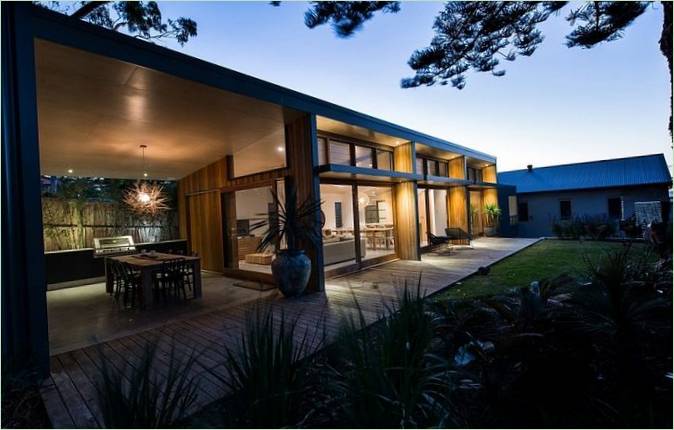 Moderne sommerhusdesign af Bourne Blue Architecture