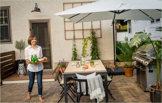 Sommer køkken i baghaven Sommer køkken i baghaven
