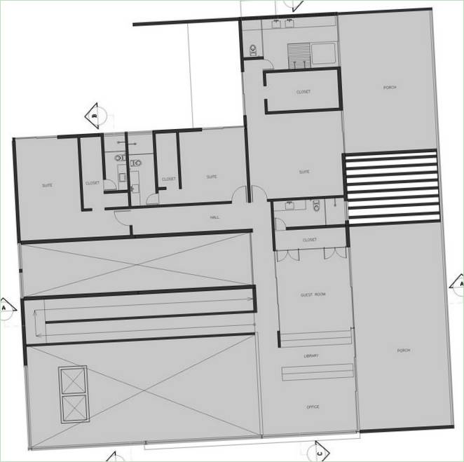 Chic hus i Nova Lima af Denise Macedo Arquitetos Associados