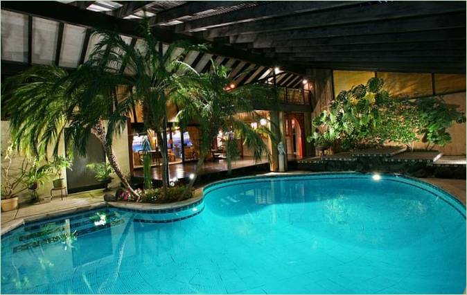 Dekoration af swimmingpools